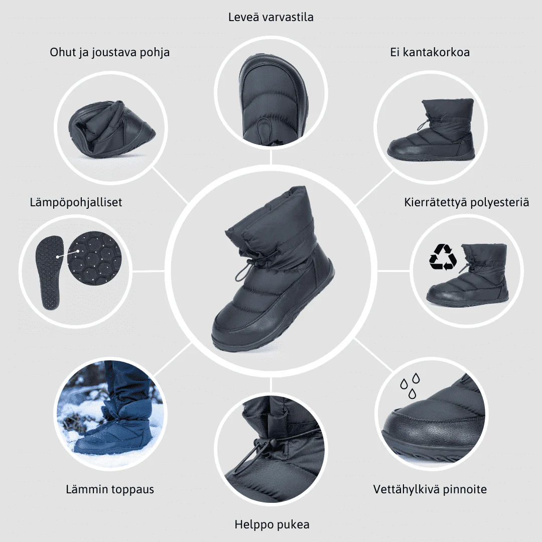 Vaistoa Hellä -paljasjalkatalvikengät - Image 3